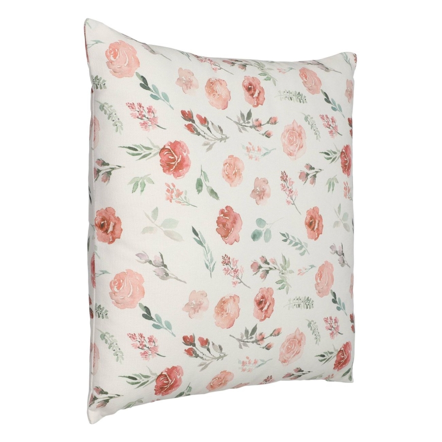 Eglo 420102 - Cuscino decorativo GEBENG 45x45 cm bianco/rosa