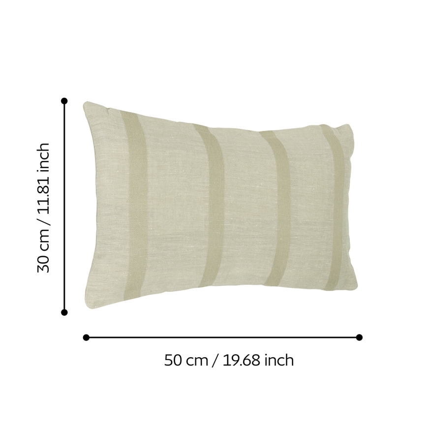 Eglo 420111 - Cuscino decorativo BETAMPONA 30x50 cm beige