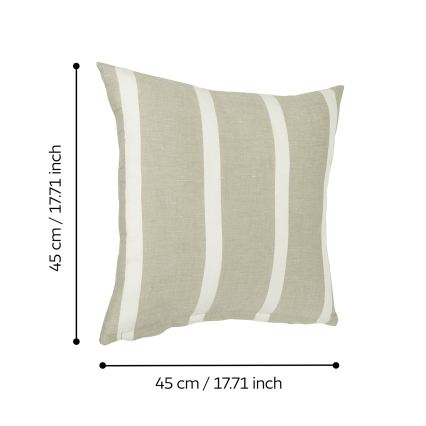 Eglo 420114 - Cuscino decorativo BETAMPONA 45x45 cm beige