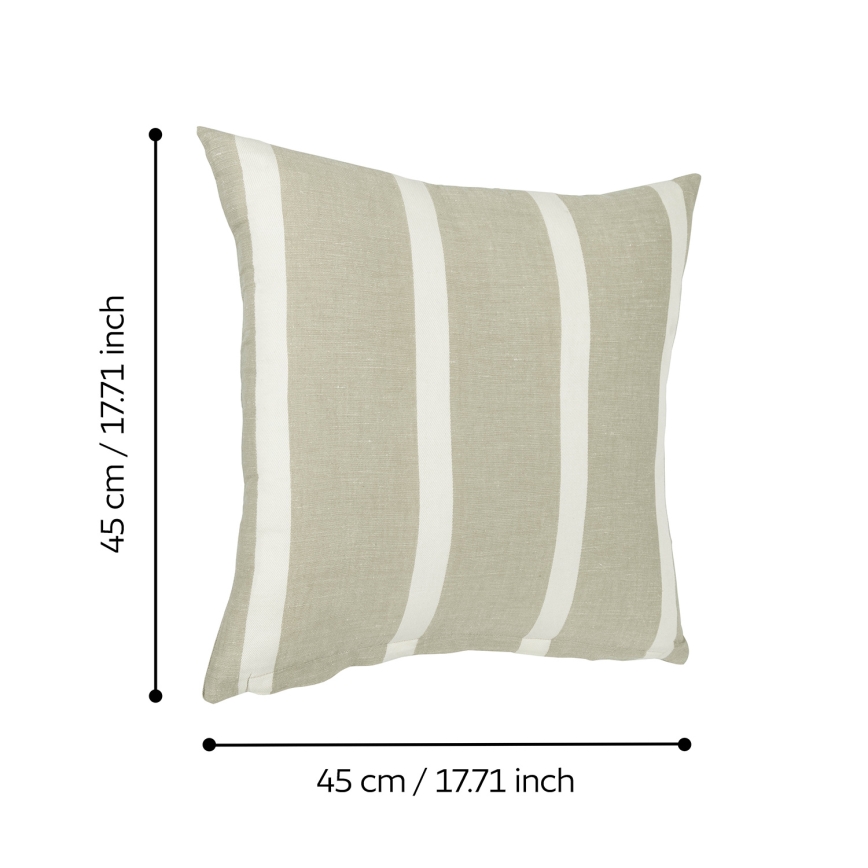 Eglo 420114 - Cuscino decorativo BETAMPONA 45x45 cm beige