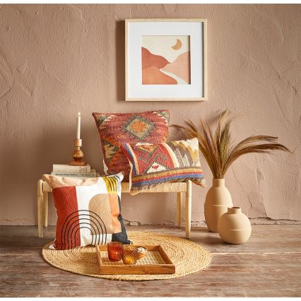 Eglo 420116 - Cuscino decorativo CHEVERY 50x50 cm marrone