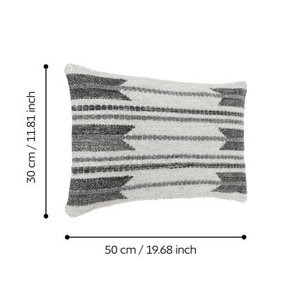 Eglo 420126 - Cuscino decorativo CHEVERY 30x50 cm grigio