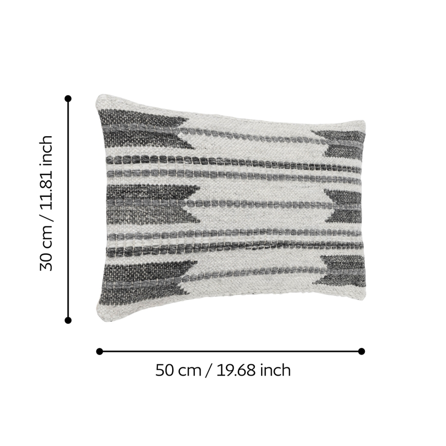 Eglo 420126 - Cuscino decorativo CHEVERY 30x50 cm grigio