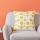 Eglo 420245 - Cuscino d'arredo TSUNAN 45 x 45 cm, giallo