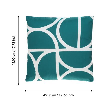 Eglo 420249 - Cuscino decorativo TSUNAN 45x45 cm verde