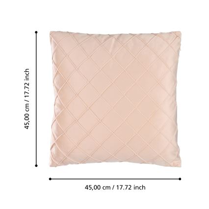 Eglo 420253 - Cuscino decorativo SHOURA 45x45 cm rosa