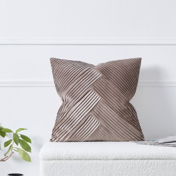 Eglo 420266 - Cuscino decorativo SHOURA 45x45 cm, marrone