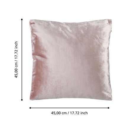 Eglo 420268 - Cuscino decorativo SINGU 45x45 cm rosa