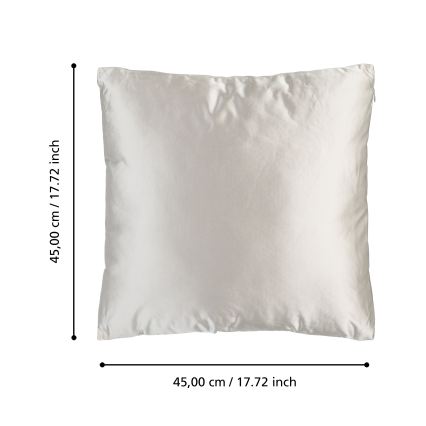 Eglo 420273 - Cuscino decorativo KYONAN 45x45 cm grigio