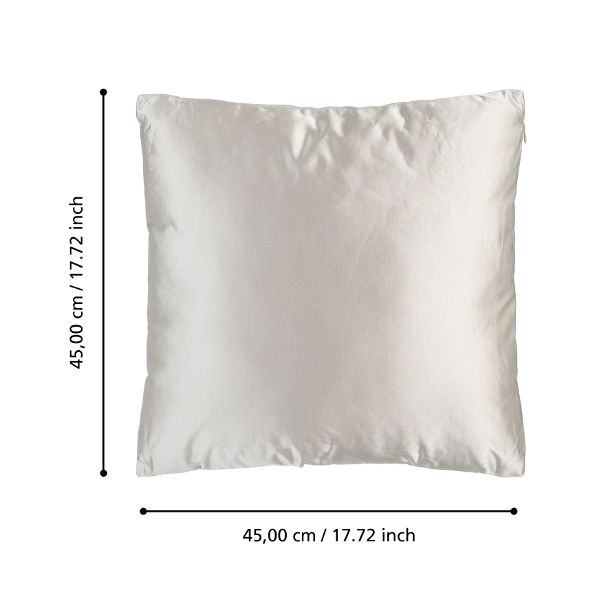 Eglo 420273 - Cuscino decorativo KYONAN 45x45 cm grigio