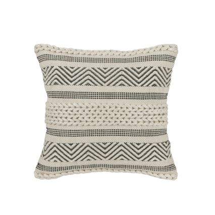 Eglo 420304 - Cuscino decorativo MELUT 45 x 45 cm crema/nero