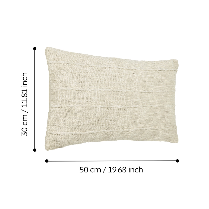 Eglo 420336 - Cuscino decorativo SHILABO 50x30 cm beige