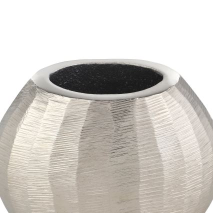 Eglo - Vaso in metallo 9,5x11 cm cromo opaco
