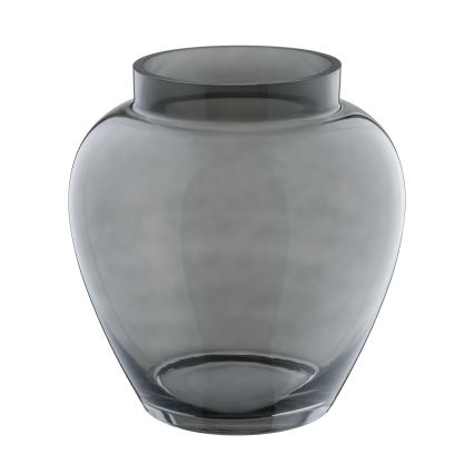 Eglo 421211 - Vaso in vetro ASINDRO 23,5x22 cm nero/fumé