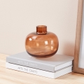 Eglo 421213 - Vaso in vetro SIRANANA 11,8x13 cm marrone/fumé