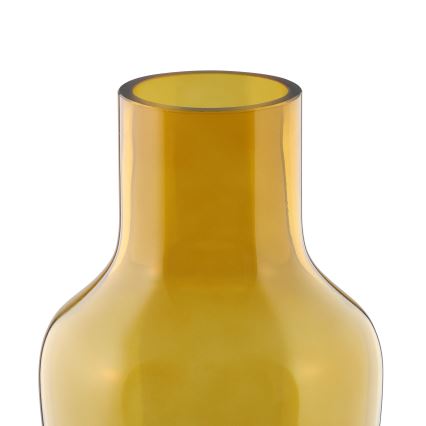 Eglo 421223 - Vaso in vetro SIRANANA 25x13,3 cm giallo/fumé