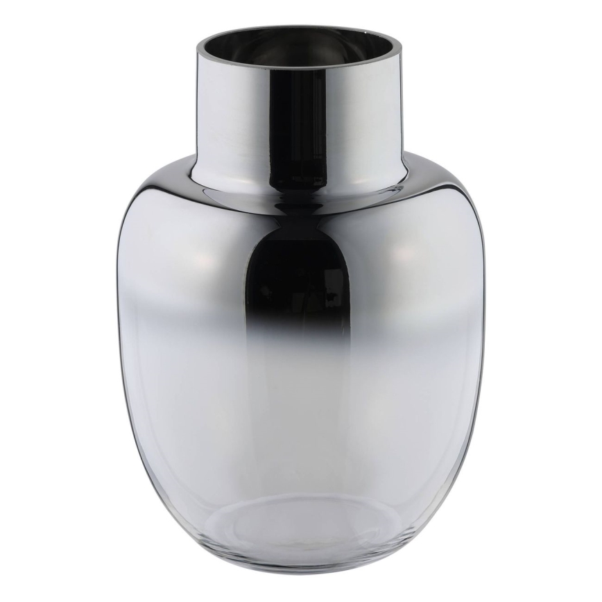 Eglo - Vaso di vetro 20x14 cm argento