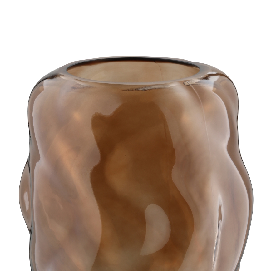 Eglo 421238 - Vaso in vetro MAROSAVA 23x20 cm marrone/fumé