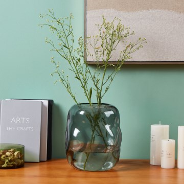 Eglo 421239 - Vaso in vetro MAROSAVA 23x20 cm nero/fumé