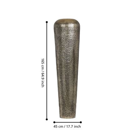 Eglo 421328 - Vaso in metallo MIYAZAKI 165x45 cm bronzo