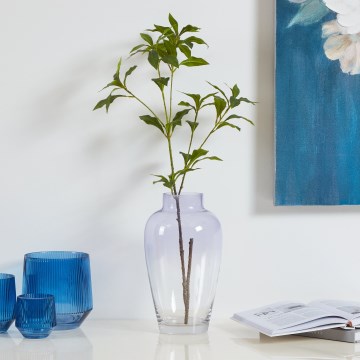 Eglo 421356 - Vaso in vetro KENYASI 27x15,5 cm viola