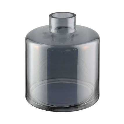 Eglo 421385 - Vaso in vetro NABAS 24,5x21 cm nero/fumé