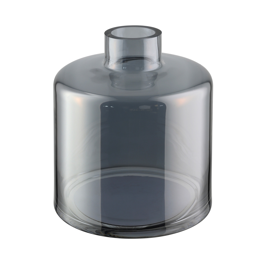 Eglo 421385 - Vaso in vetro NABAS 24,5x21 cm nero/fumé