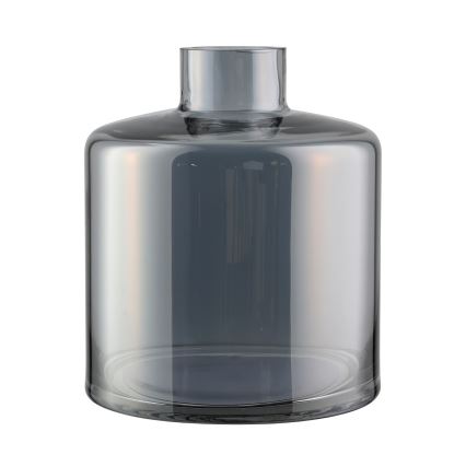 Eglo 421385 - Vaso in vetro NABAS 24,5x21 cm nero/fumé