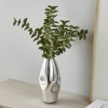 Eglo 421682 - Vaso in vetro XIPORAI 28,5x14,5 cm, finitura cromata lucida