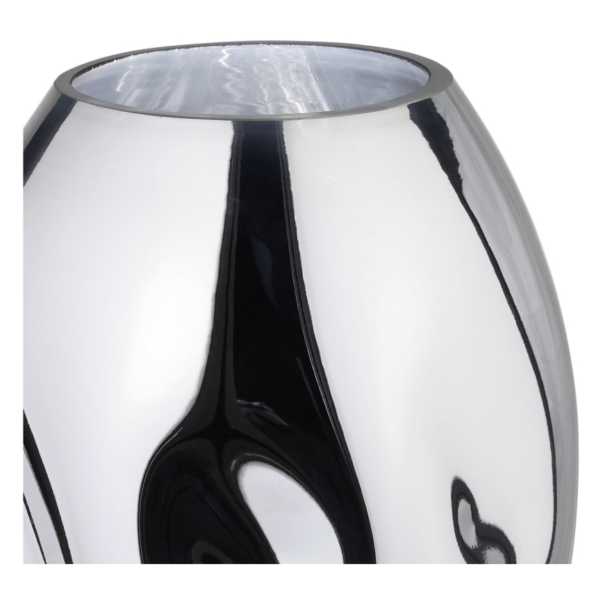 Eglo 421688 - Vaso in vetro XIPORAI 19,8x14,5 cm cromo lucido