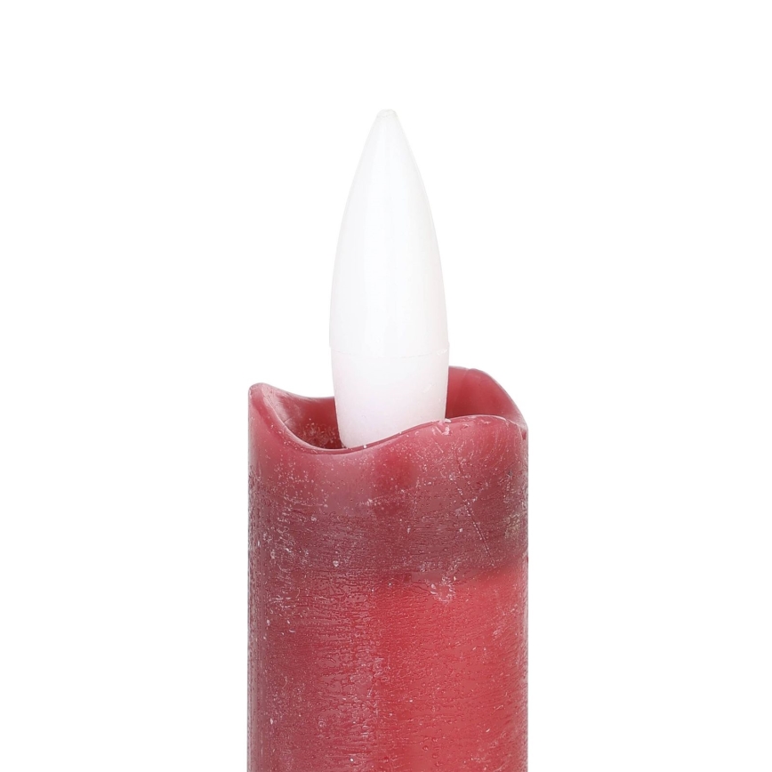 Eglo - SET 2x LED Candele LED/1xAAA 15 cm rosso