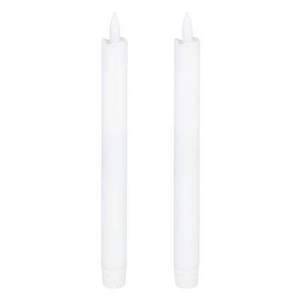 Eglo - SET 2x Candela LED LED/1xAAA 24,5 cm bianco