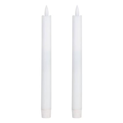 Eglo - SET 2x Candela LED LED/1xAAA 24,5 cm bianco