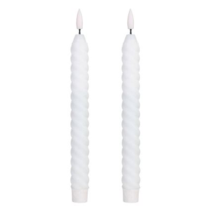 Eglo - SET 2x LED Candele LED/1xAAA 25 cm bianco