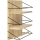 Eglo 424556 - Mensola a parete MAINTIMBATO 41x33 cm in rovere