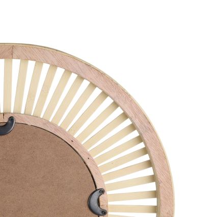 Eglo 425037 - Specchio da parete MITSUKE diam. 40 cm bambù