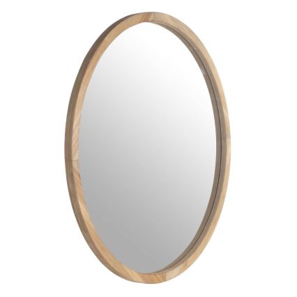 Eglo - Specchio da parete diam. 70 cm marrone