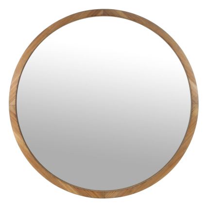 Eglo - Specchio da parete diam. 70 cm marrone