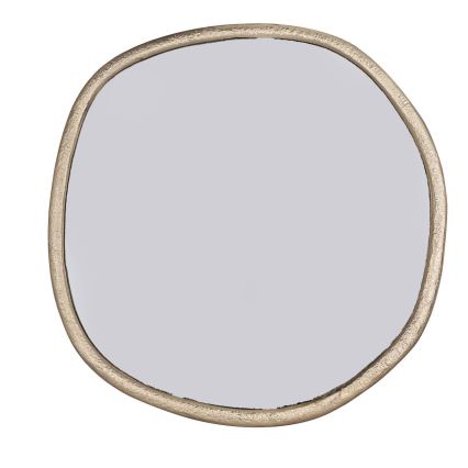 Eglo - Specchio da parete 61,5x60 cm marrone