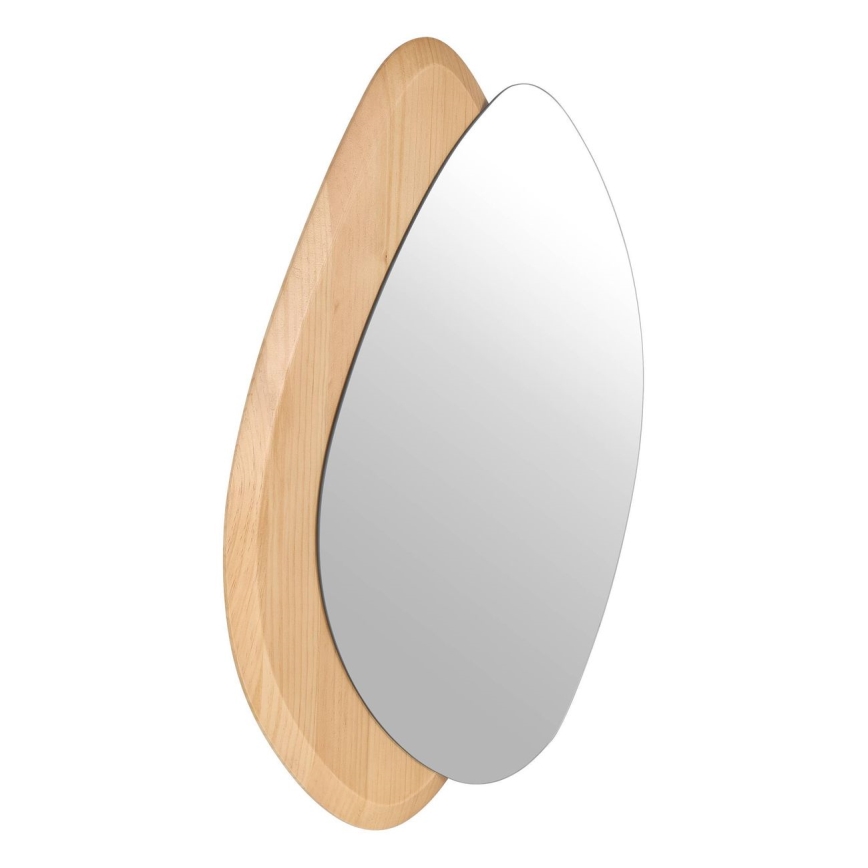 Eglo 425049 - Specchio da parete LIOMA 68x48 cm abete/beige
