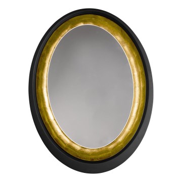 Eglo 425061 - Specchio da parete BONTANG 80x60 cm nero/oro