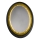 Eglo 425061 - Specchio da parete BONTANG 80x60 cm nero/oro