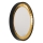 Eglo 425062 - Specchio da parete BONTANG diametro 90 cm nero/oro