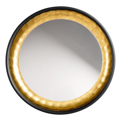Eglo 425062 - Specchio da parete BONTANG diametro 90 cm nero/oro