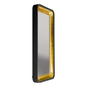 Eglo 425063 - Specchio da parete BONTANG 120x60 cm nero/oro