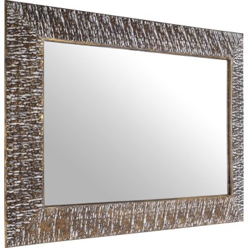 Eglo 425076 - Specchio da parete TOAMASINA 100x70,5 cm in bronzo