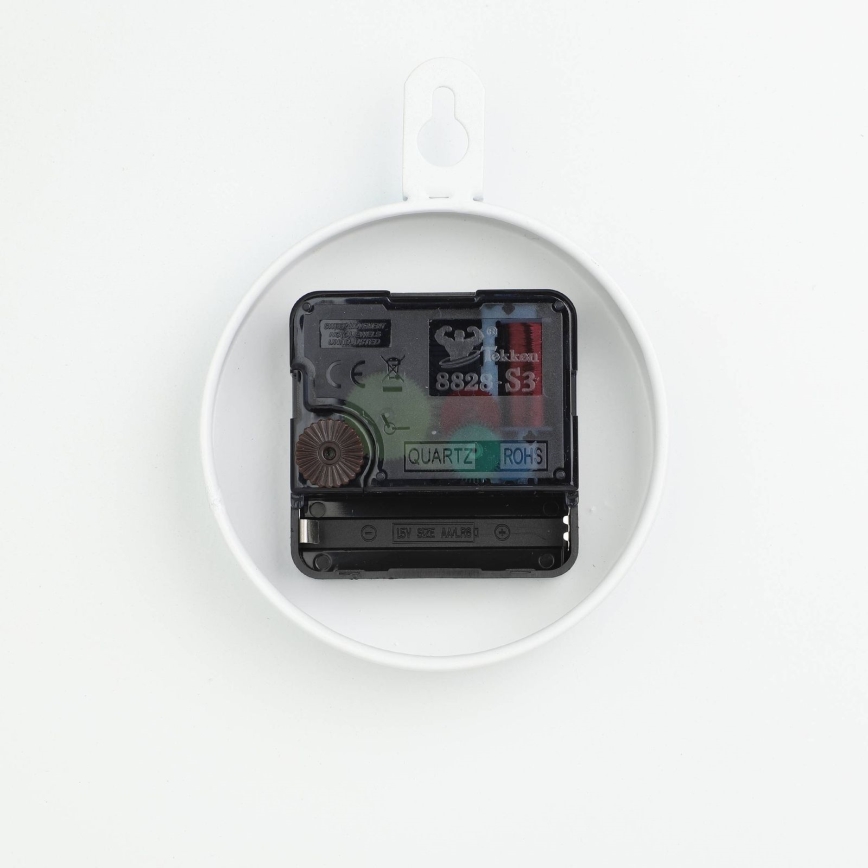 Eglo - Orologio da parete 1xAA diametro 30 cm marrone