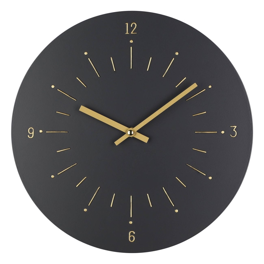 Eglo - Orologio da parete 1xAA diametro 30 cm nero
