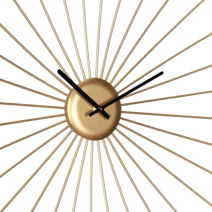 Eglo 425517 - Orologio da parete MATSUMOTO 1xAA 60x60 cm oro