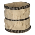 Eglo 426518 - Cestino decorativo TOYAMA 25x25 cm beige/nero